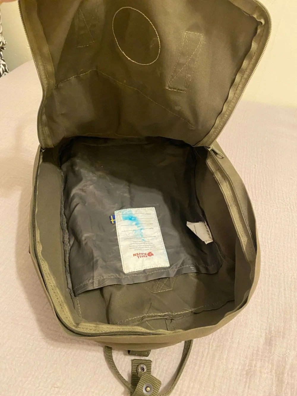 Fjallraven Kanken Backpack in Olive
